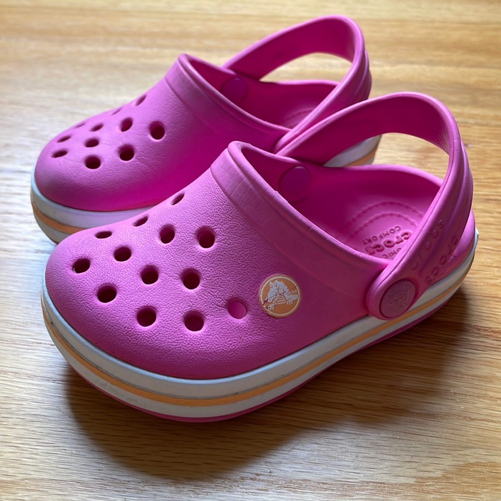 Toddler Pink CROCS